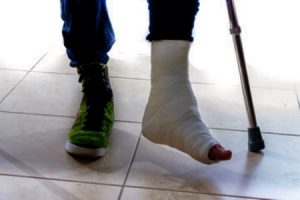Fractured heel compensation