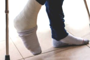 Ruptured foot ligaments compensation