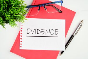 An evidence book which could impact how much compensation you could claim for a barber cutting your ear. 
