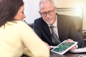 A data breach solicitor helps their client 
