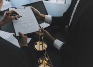 Solicitor helping a client claim employer data breach compensation